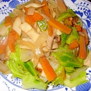 簡単野菜炒め